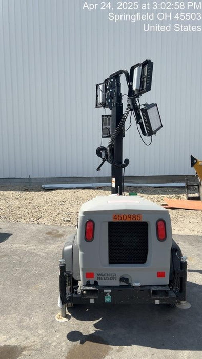 2024 Wacker Neuson LTT4 Diesel, Kohler KDW702, Deep Sea Controller, Auto Start, LED 320W, Bypass Outlet, T3