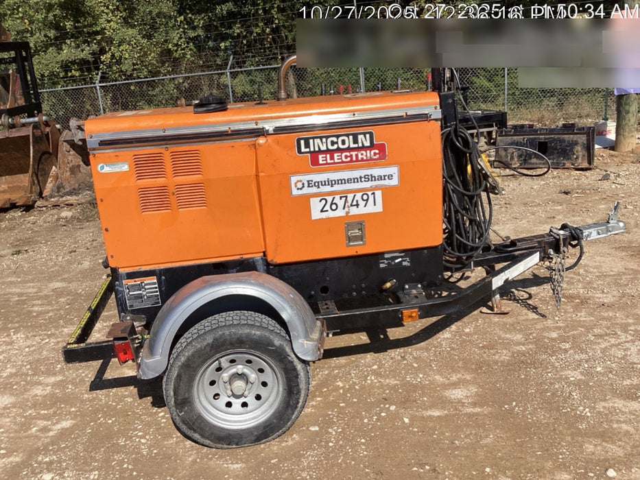 2022 Lincoln Electric LE400 Kubota V1505, Trlr, Cable Rack, Light Kit, ES Decals, T3