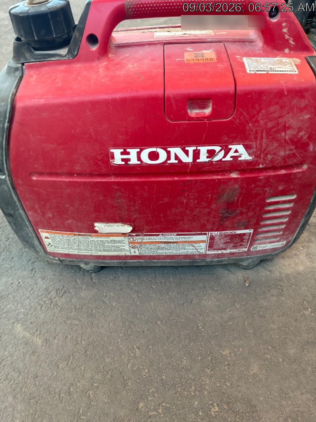 2025 HONDA EU2200ITAN