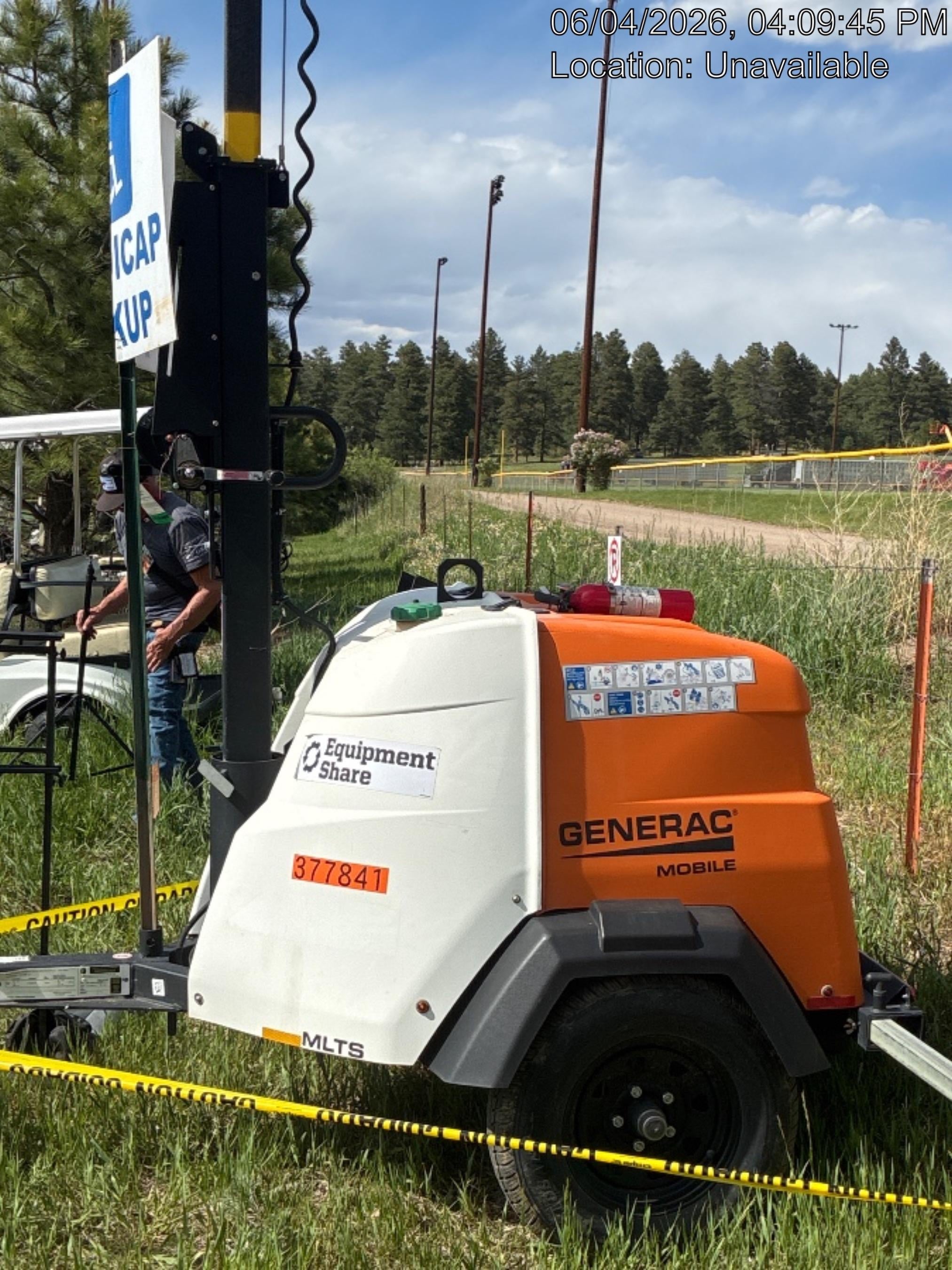 2023 Generac MLT2 Diesel, Flex Switch 120V Input, Powerzone Controller, 
(4) 320W LED Lights, 4kW Generator, 39.9 Gal Fuel Tank, 2" Ball, T3