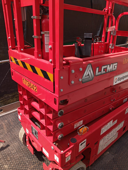 2021 Lgmg AS1932E Electric Drive, Solid Non Marking Tires, Dual Beacons