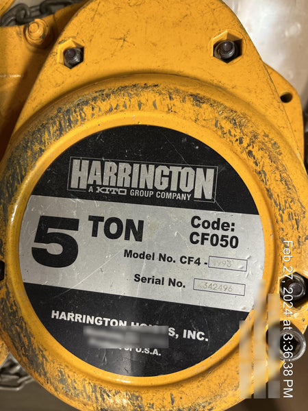 2022 HARRINGTON CF050-30