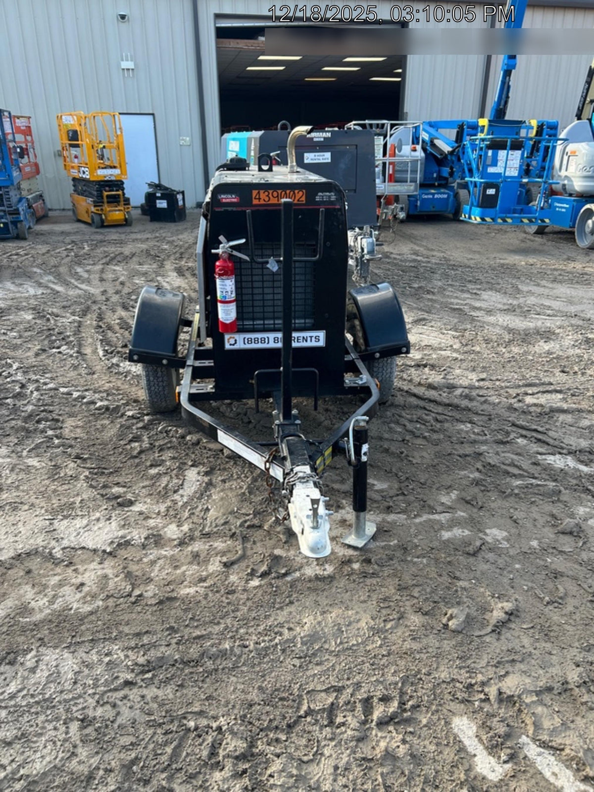 2024 Lincoln Electric LE400 Kubota V1505, Trlr, Cable Rack, Light Kit, ES Decals, T3