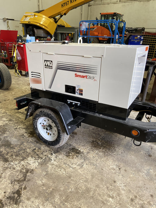 2020 Multiquip DLW400ESA4 400 amp Welder, 14kW, 120/240V, T4F Kubota, Trailer