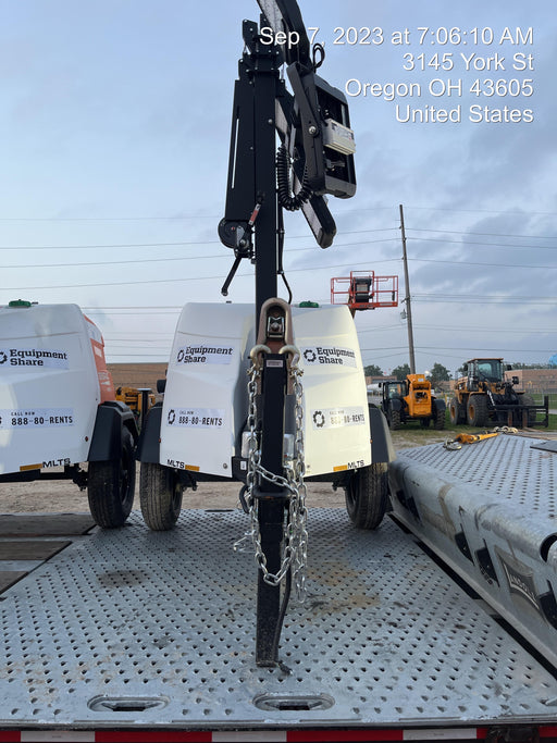 2023 Generac MLT2 Diesel, Flex Switch 120V Input, Powerzone Controller, (4) 320W LED Lights, 4kW Generator, 39.9 Gal Fuel Tank, 2" Ball, T3