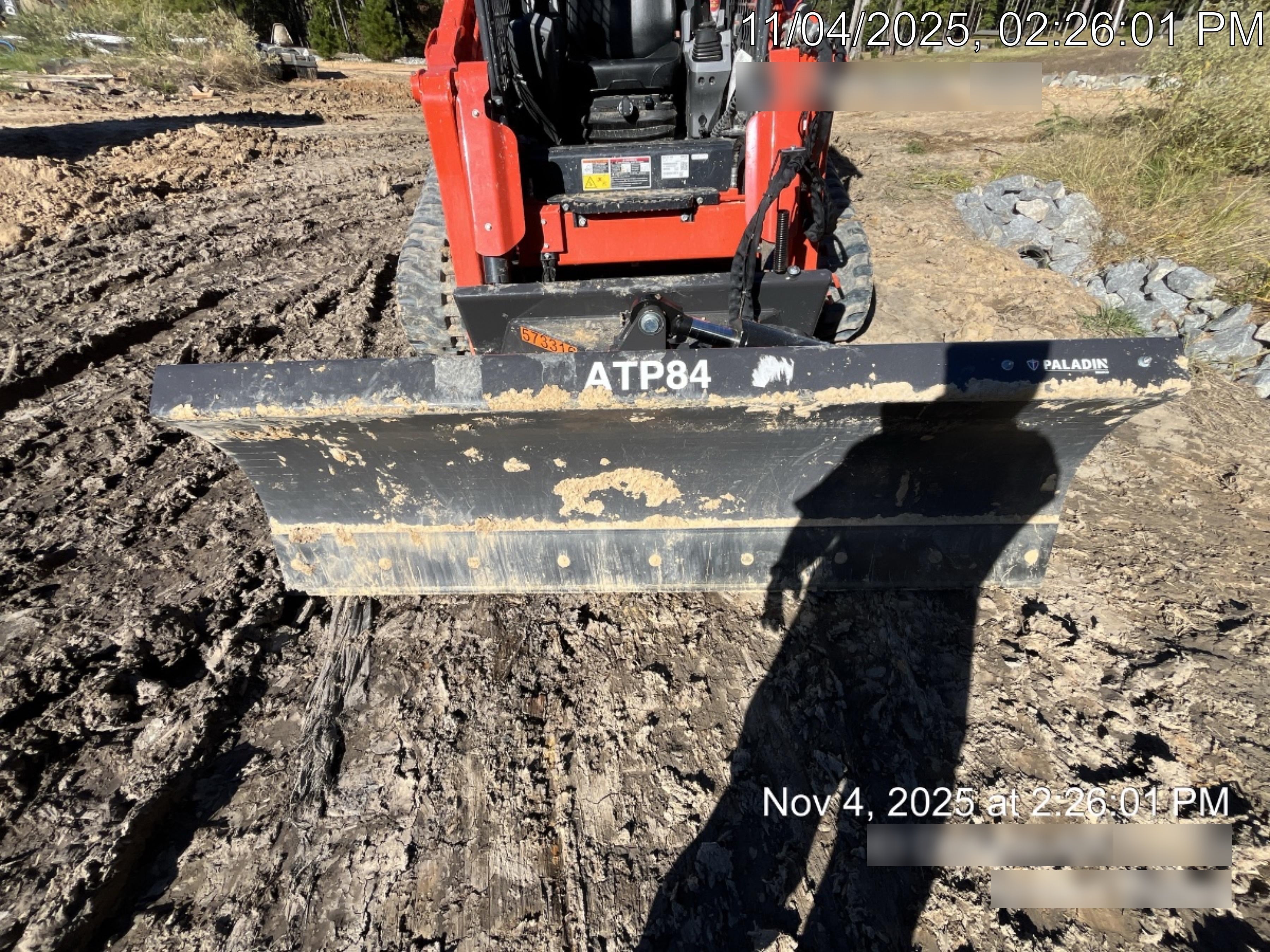 2025 PALADIN Dozer Blade 84"