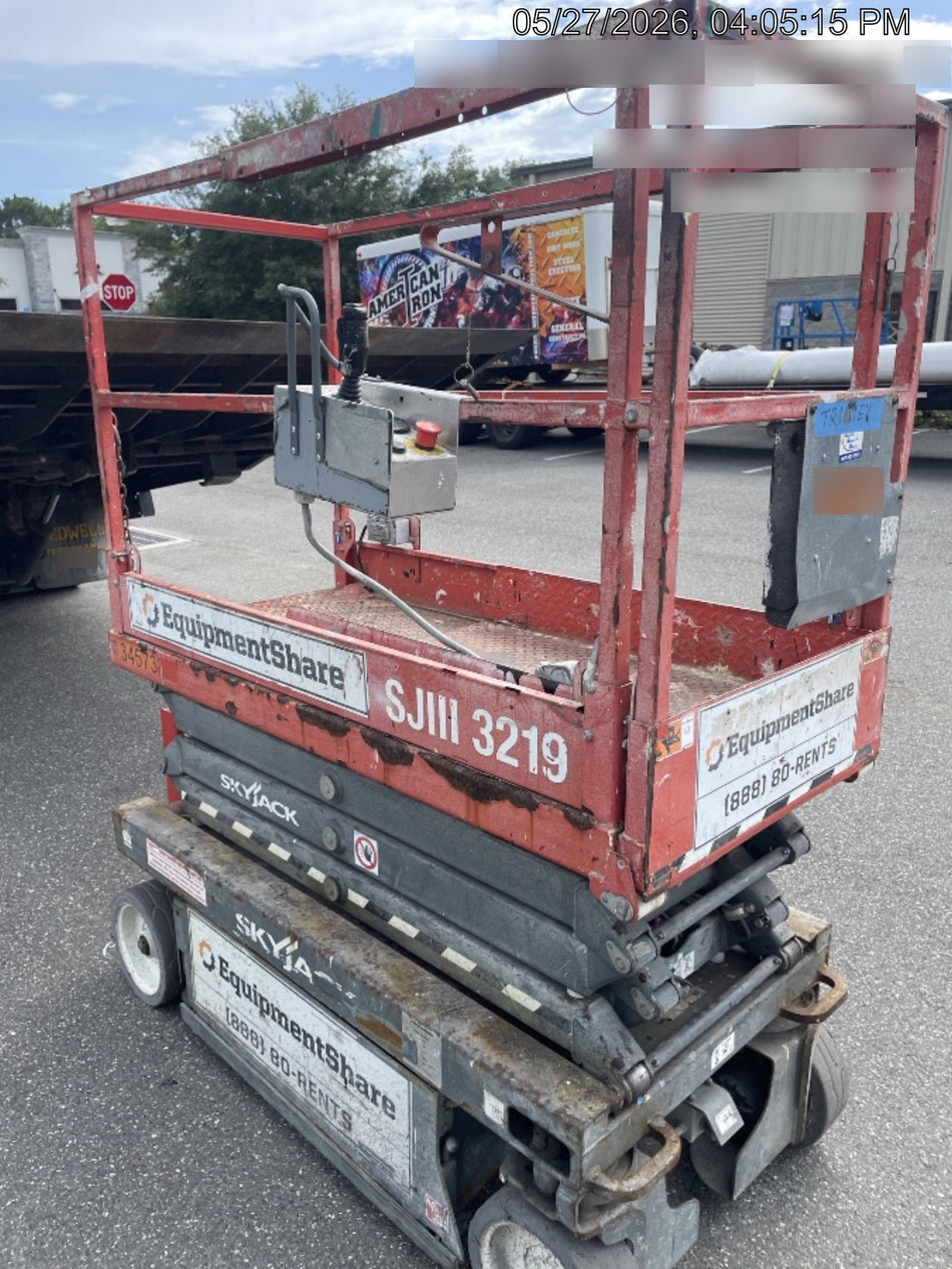2019 Skyjack SJIII-3219 Standard w/Trojan Batteries