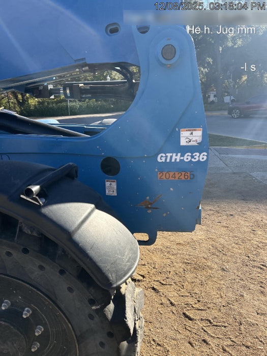 2018 Genie GTH-636 Genie GTH-636 w/Enclosed Cab w/HVAC, Work Lights, Solid Tires, Beacon, 48" Carriage and Forks