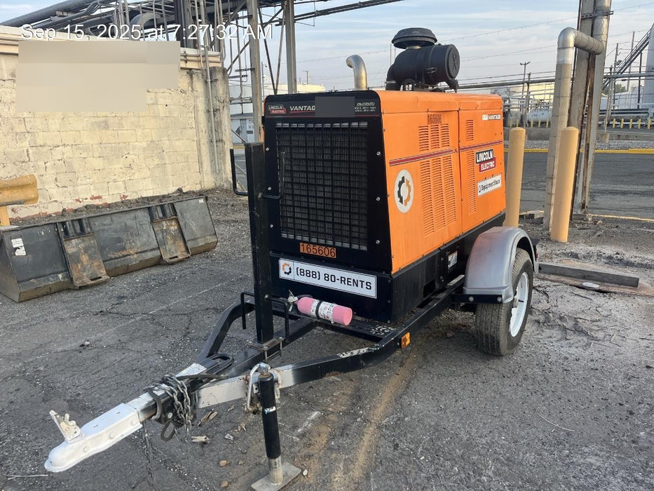 2021 Lincoln Electric Vantage 549X Ready Pak 3, ORANGE (includes trailer, cable rack, fender light kit)