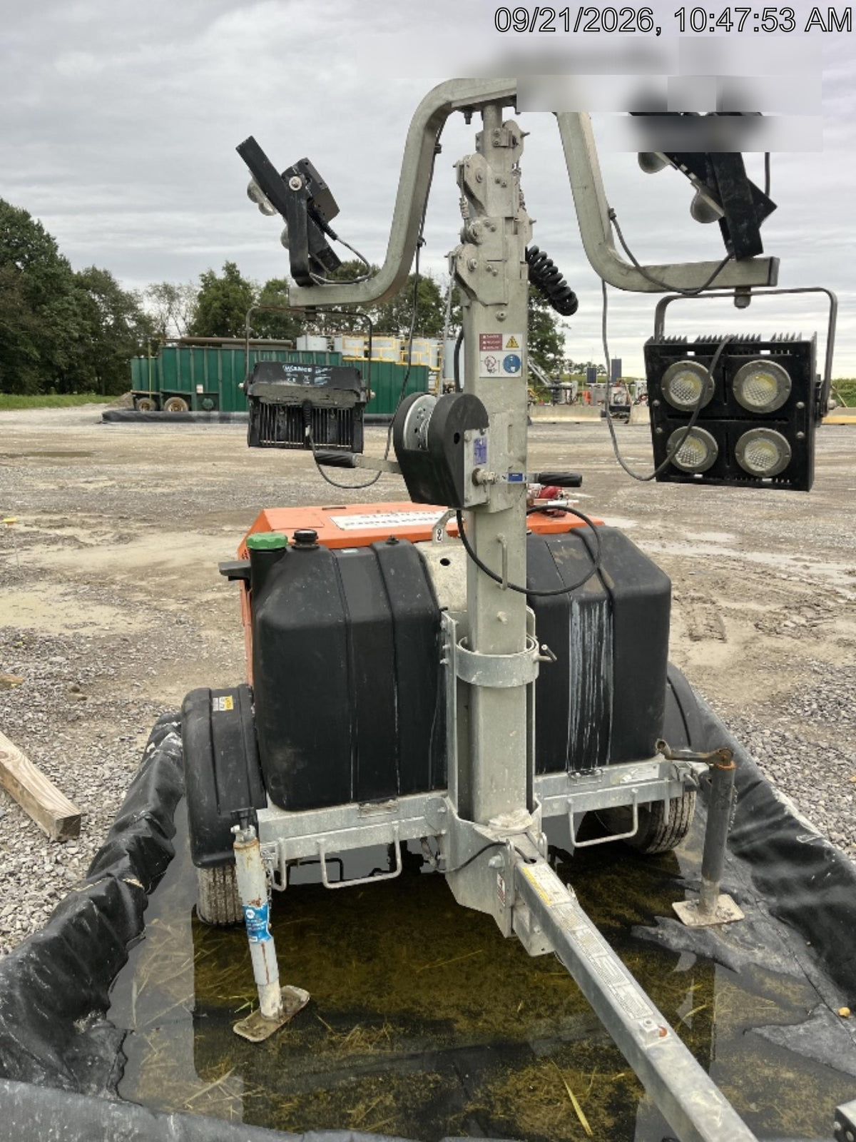2024 Wanco WLTT-4MM4K Diesel, Deep Sea Controller, Shore Power Plug, Auto Start, (4) 350W LED Floodlights, 4kW Generator, 60 Gal Fuel Tank, 2" Ball, T3