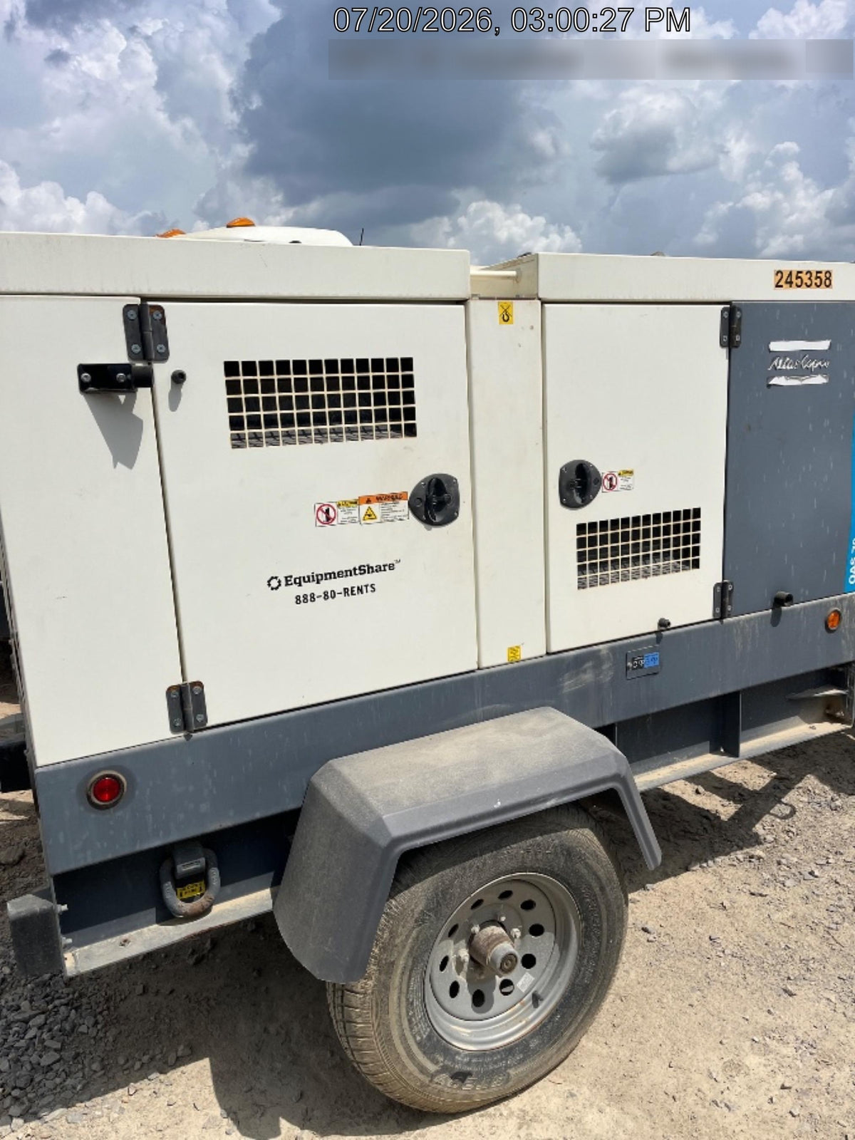 2022 ATLAS COPCO QAS 70