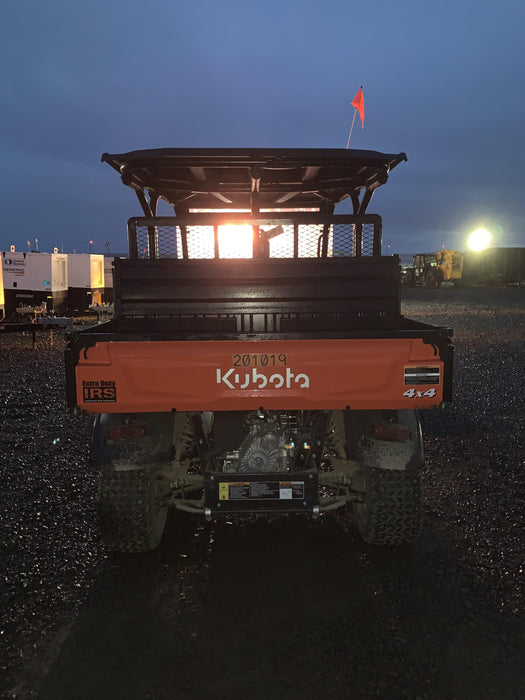 2022 Kubota RTV-X1140W-H Plastic Canopy, Windshield Acrylic Clear, LED Strobe Light, Wire Harness Kit, Back up Alarm