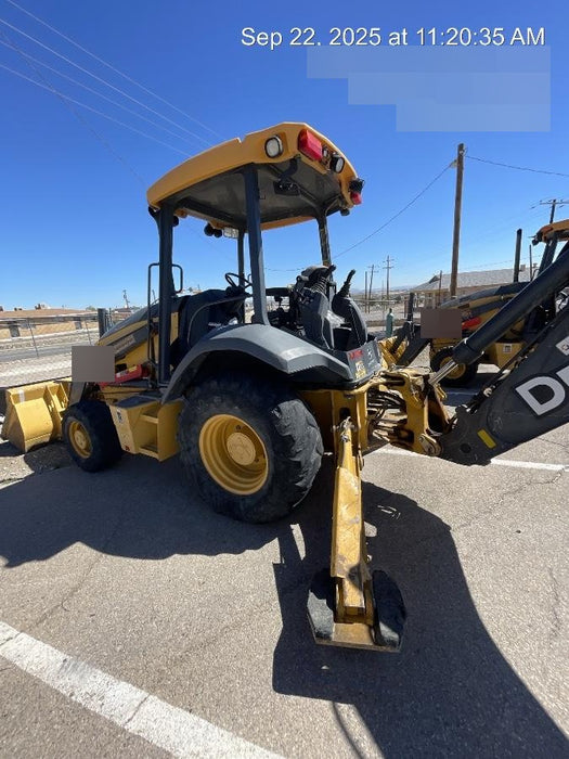 2019 John Deere 310LEP 4wd, Canopy, Standard dipper, ISO, Rear Auxiliary Hydraulics, Manual QC