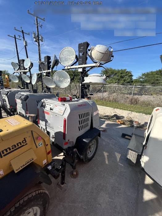 2019 Wacker Neuson LTV6L-MH Wacker Neuson LTV6L Mobile Light Tower w/Fuel Level Sensor Installed