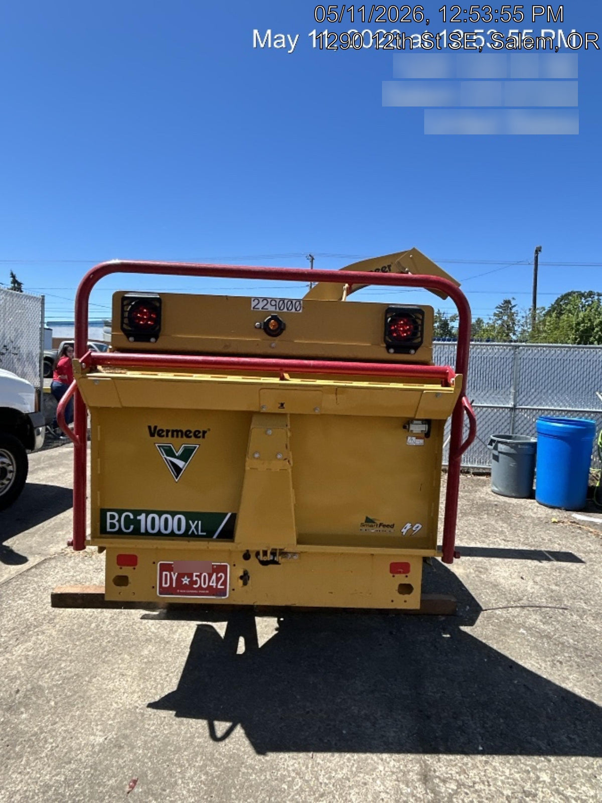 2022 VERMEER BC1000XL Diesel