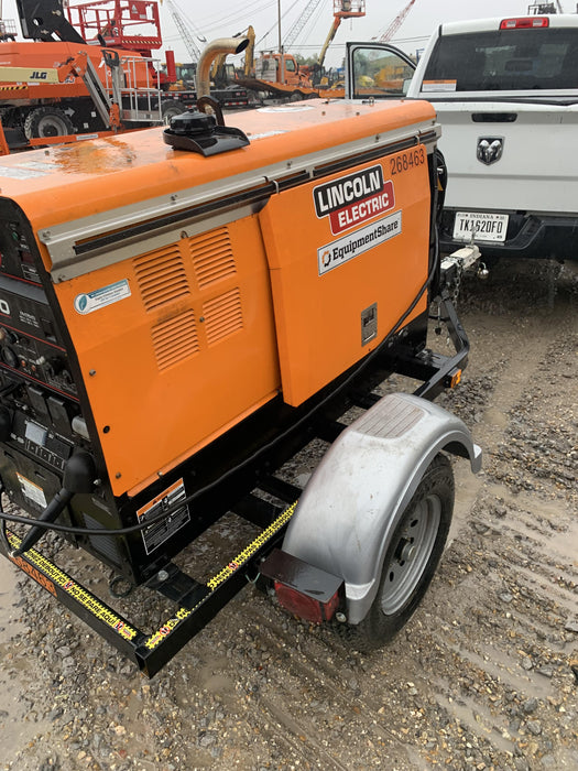 2022 Lincoln Electric LE400 Kubota V1505, Trlr, Cable Rack, Light Kit, ES Decals, T3