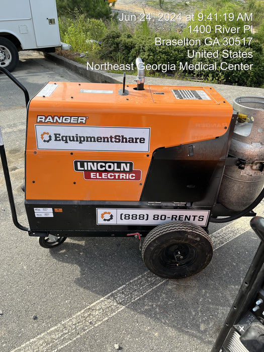 2024 Lincoln Electric Ranger 305 LPG Ranger 305 LPG (KOHLER) ONEPAK K5448-1 ES Orange