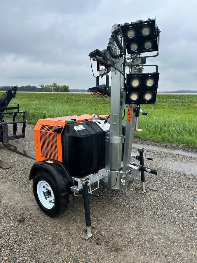 2024 Wanco WLTT-4MM4K Diesel, Deep Sea Controller, Shore Power Plug, Auto Start, (4) 350W LED Floodlights, 4kW Generator, 60 Gal Fuel Tank, 2" Ball, T3
