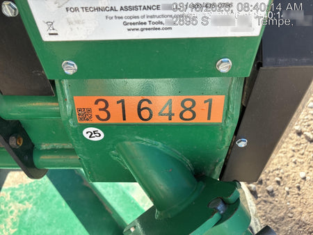 2023 GREENLEE 854DX