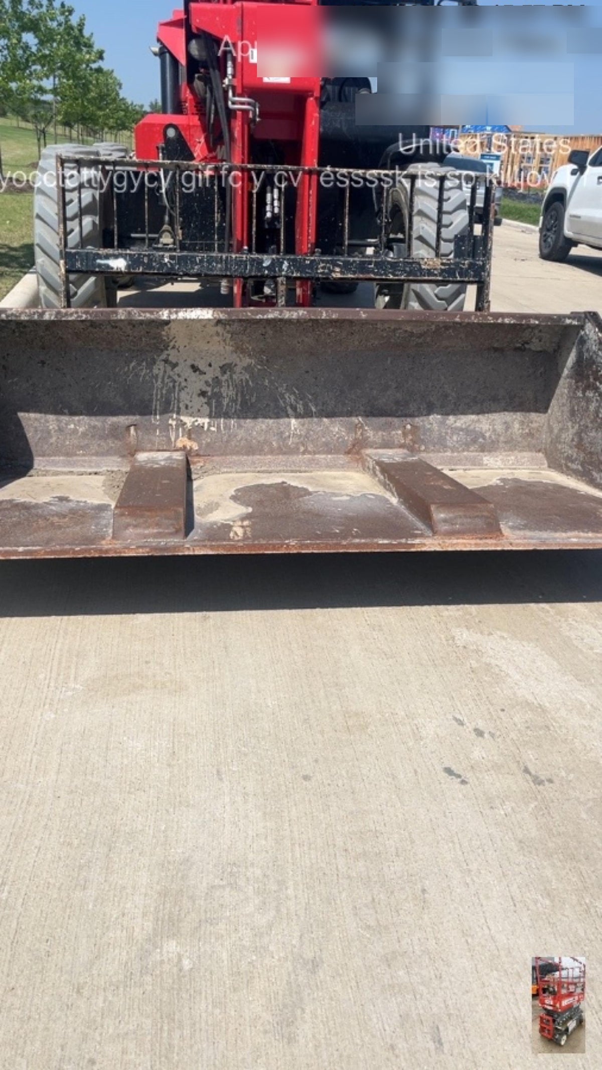 2020 STAR INDUSTRIES 95" Forklift Bucket - Star
