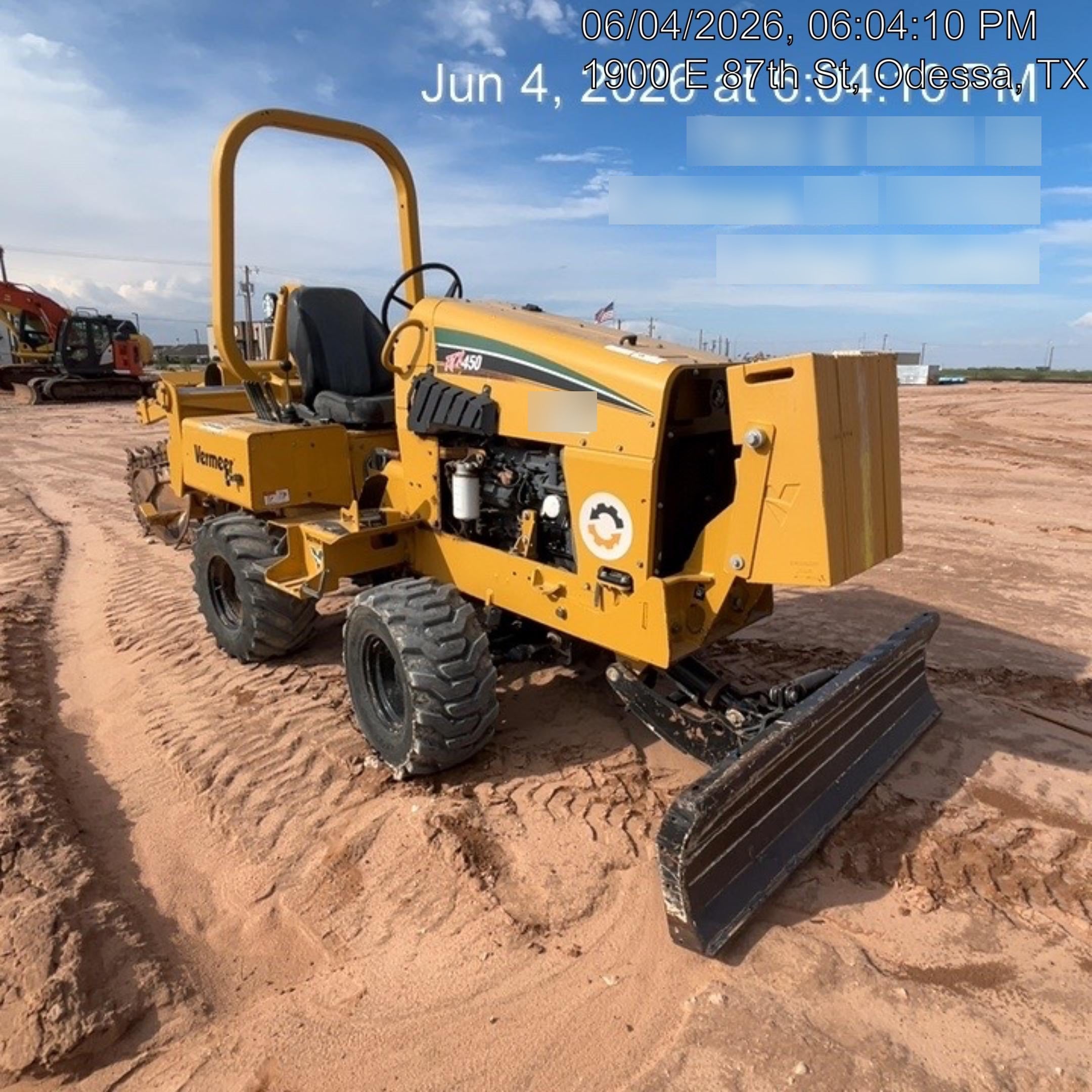 2019 VERMEER RTX450