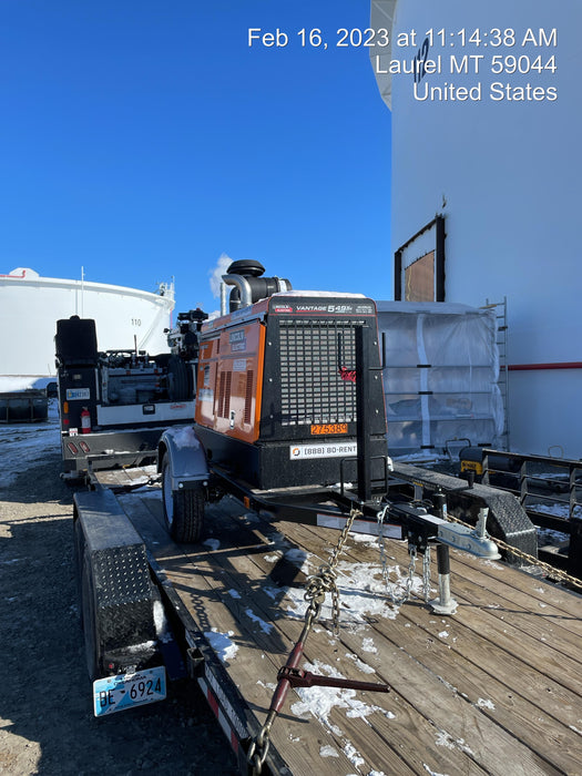 2022 Lincoln Electric Vantage 549X Crosslink Technology, Trailer Mounted, ES Decals, T3