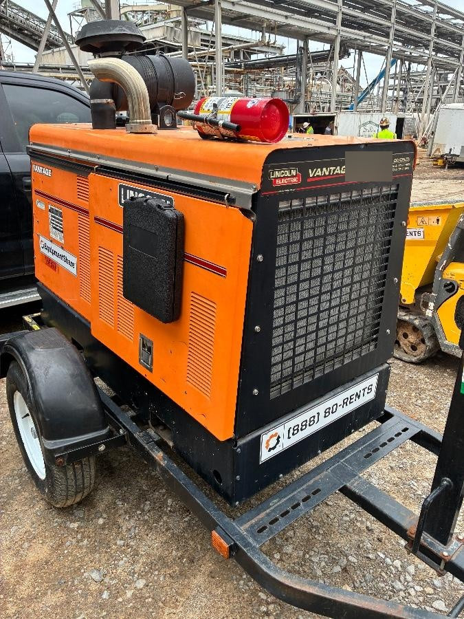 2021 Lincoln Electric Vantage 549X Ready Pak 3, ORANGE (includes trailer, cable rack, fender light kit)