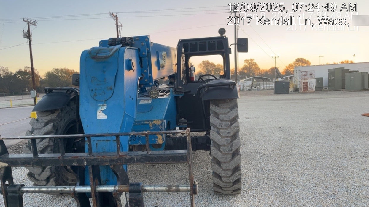 2019 Genie GTH-844 Canopy, Solid RT Tires, LED Work Lights, Beacon 60" QA Carriage, 48" Forks