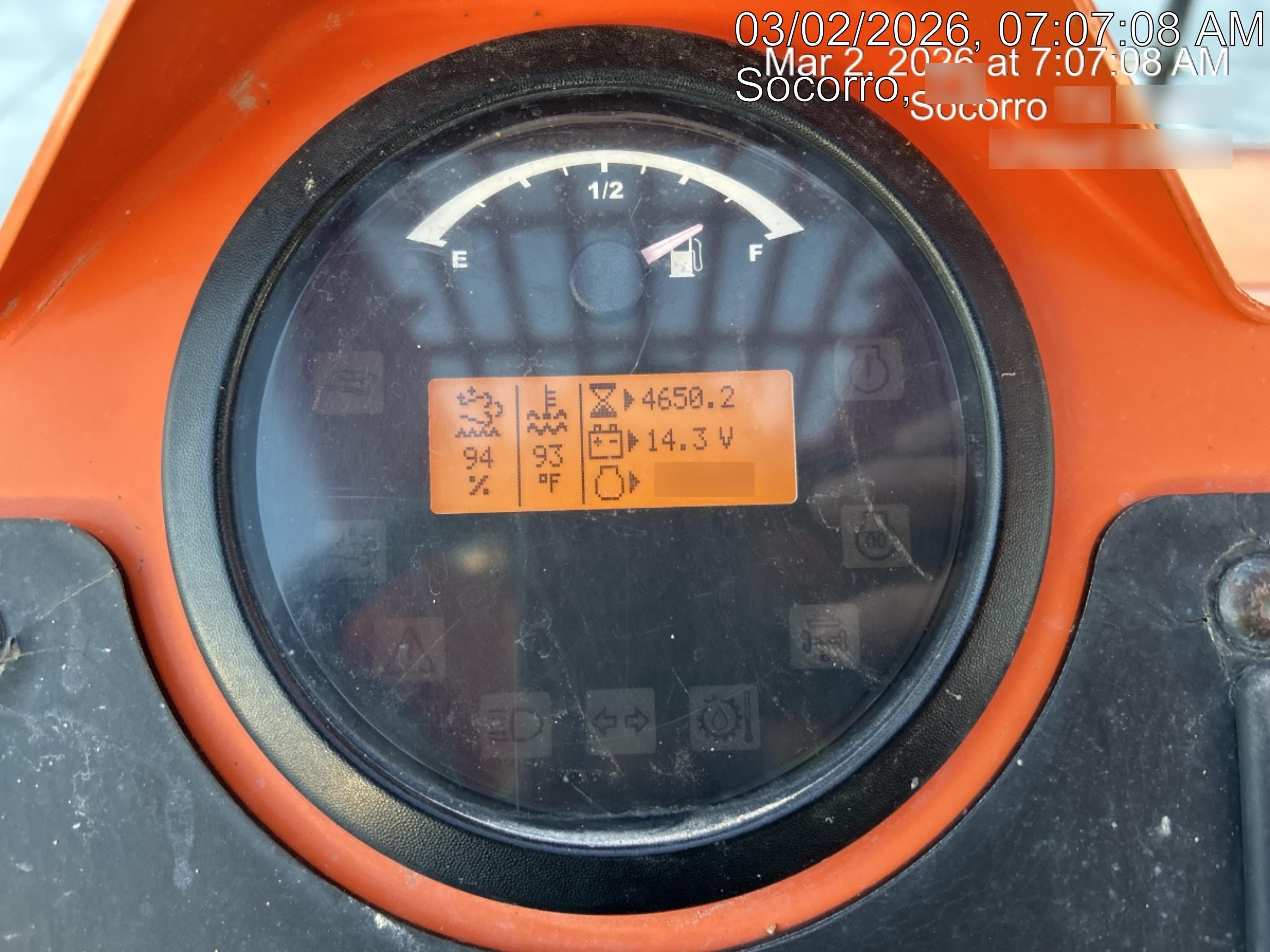 2018 Skytrak 10054 Skytrak 10054 10K Telehandler w/Open ROPS Solid Tires, LED Work Lights, Rotating Beacon, 60" Carriage/60" Forks