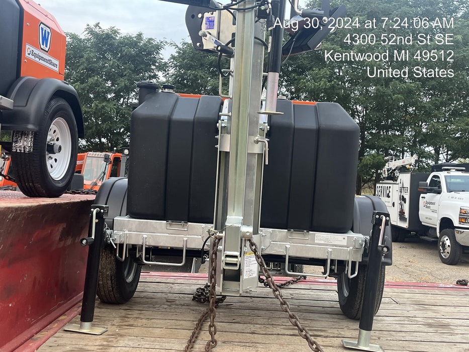 2024 Wanco WLTT-4MM4K Diesel, Deep Sea Controller, Shore Power Plug, Auto Start, (4) 350W LED Floodlights, 4kW Generator, 60 Gal Fuel Tank, 2" Ball, T3