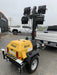 2022 Allmand NLV3GR (4) LED Light Fixture 350W, 23' Vertical Mast, 3kW Prime, Towable, Deep Sea L401, Leveling Jacks, Yanmar T4F 5.8hp
