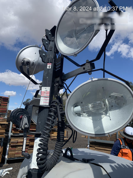 Wacker Neuson LTV6K-MH Wacker Neuson LTV6L Towable Light Tower - Kubota Engine