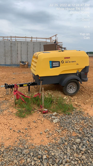 2022 ATLAS COPCO XAS188 CWK