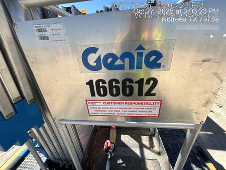 2021 GENIE AWP-30S DC