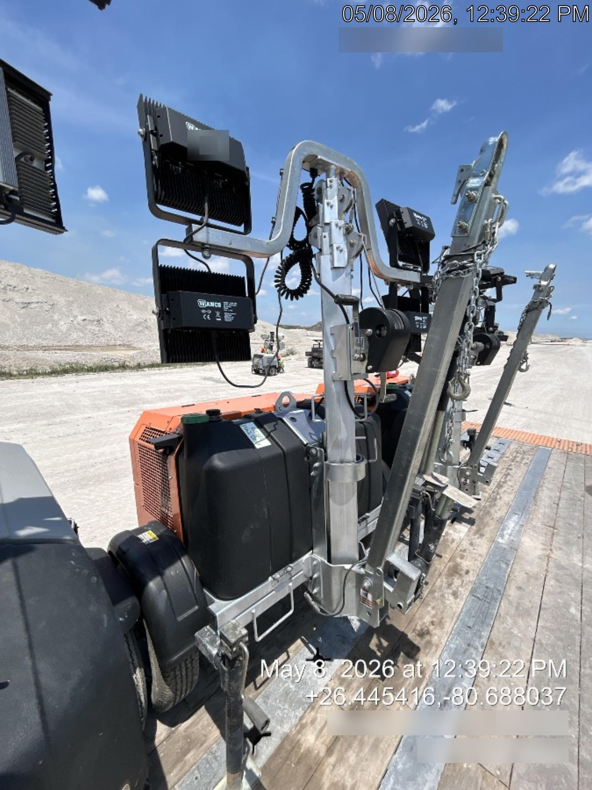 2023 Wanco WLTT-4MM4K Diesel, Deep Sea Controller, Shore Power Plug, Auto Start, (4) 350W LED Floodlights, 4kW Generator, 60 Gal Fuel Tank, 2" Ball, T3