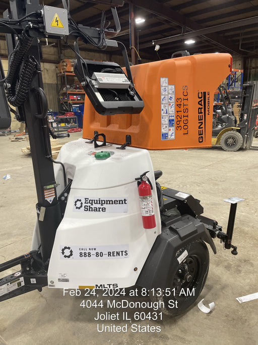 2024 Generac MLT2 Diesel, Flex Switch 120V Input, Powerzone Controller, 
(4) 320W LED Lights, 4kW Generator, 39.9 Gal Fuel Tank, 2" Ball, T3