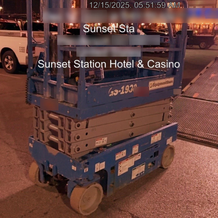 2019 Genie GS-1930 Half Height Swing Gate, 800W Inverter