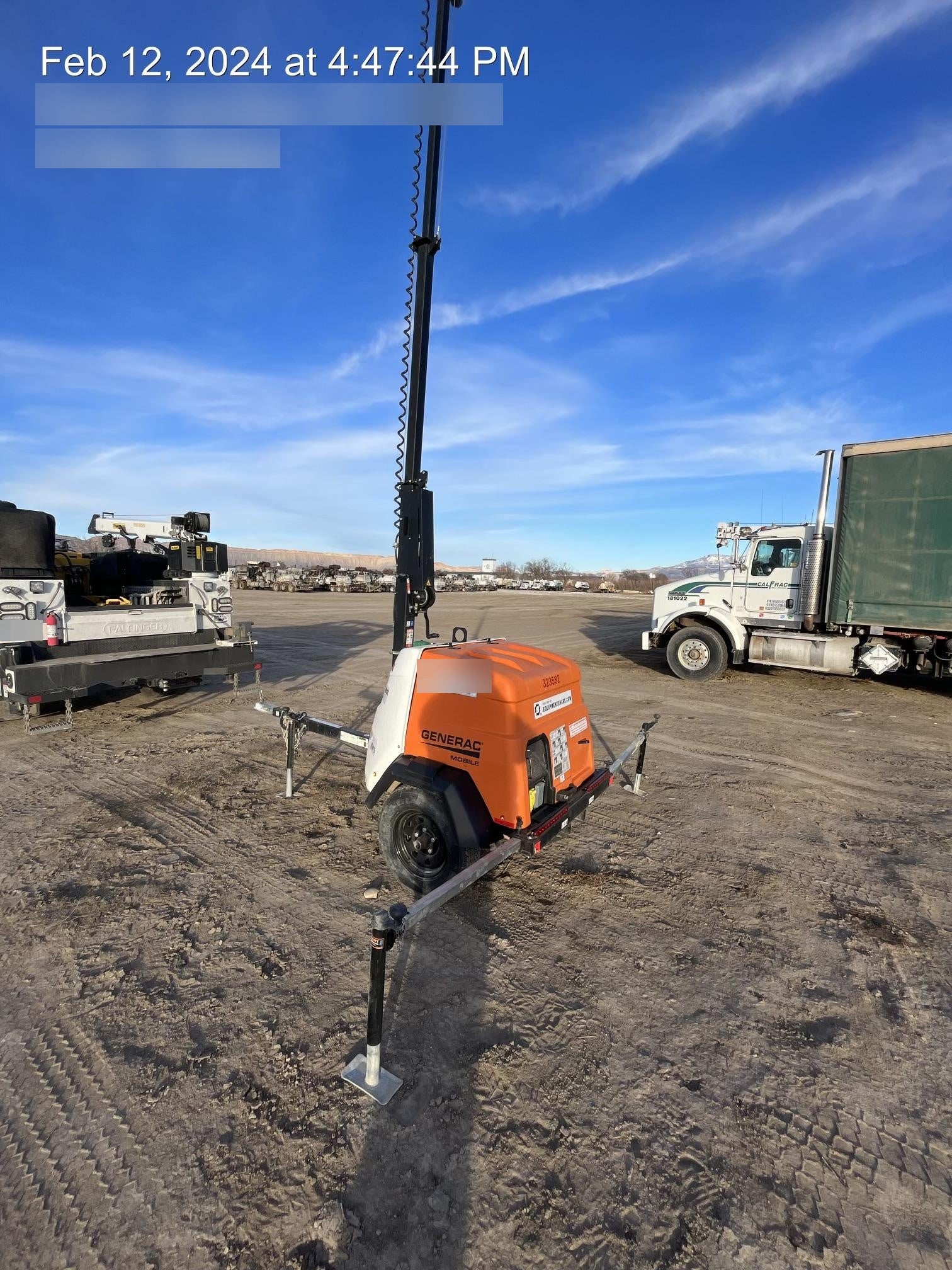 2023 Generac MLT2 Diesel, Flex Switch 120V Input, Powerzone Controller, (4) 320W LED Lights, 4kW Generator, 39.9 Gal Fuel Tank, 2" Ball, T3