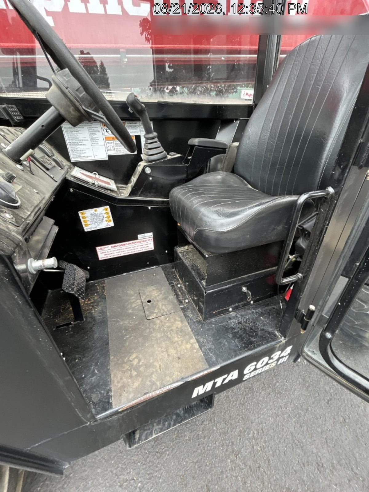 2020 Manitou MTA6034 Cab/Heat/Air, Solid Tires, Work Lights, Beacon, Aux Hydraulics, Back up Alarm, Mirrors, ES Keypad