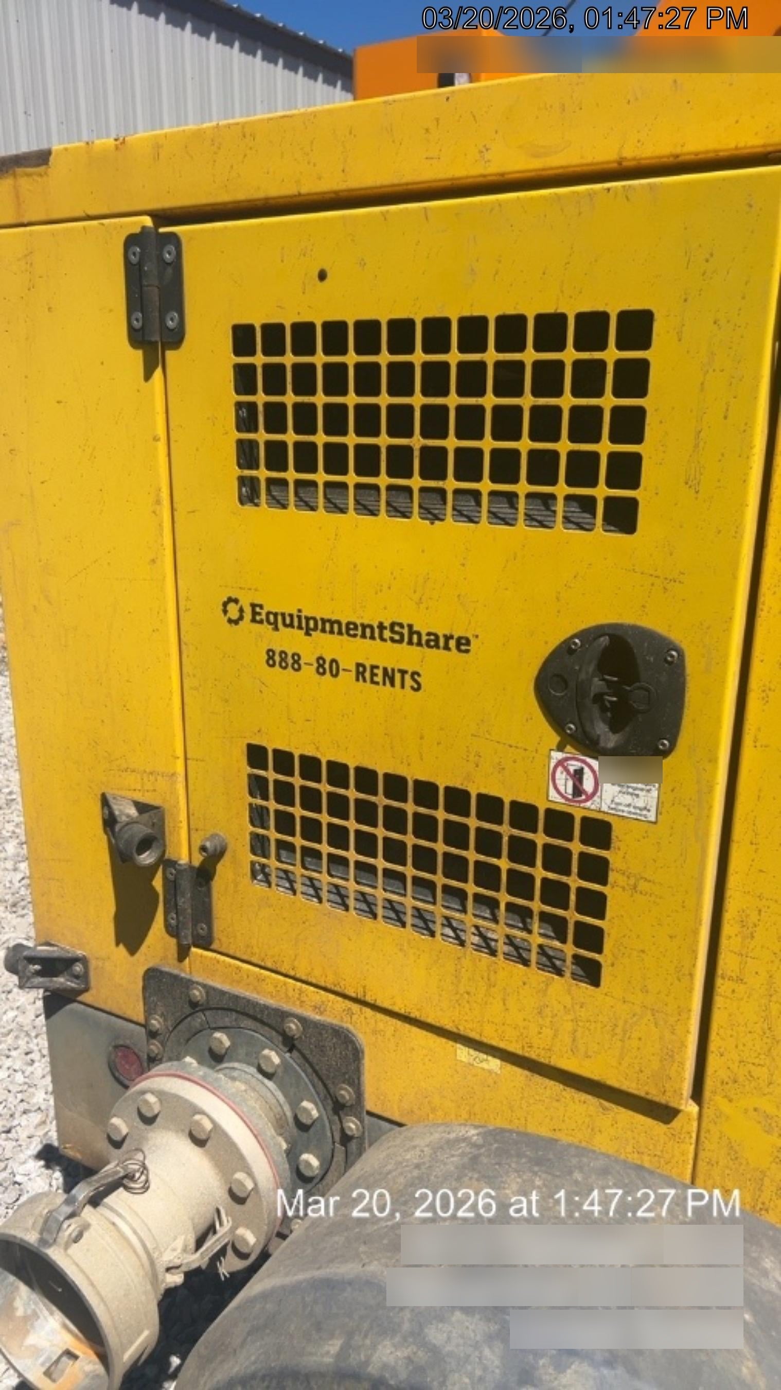 2021 ATLAS COPCO PAS 100 HF CS Enclosed