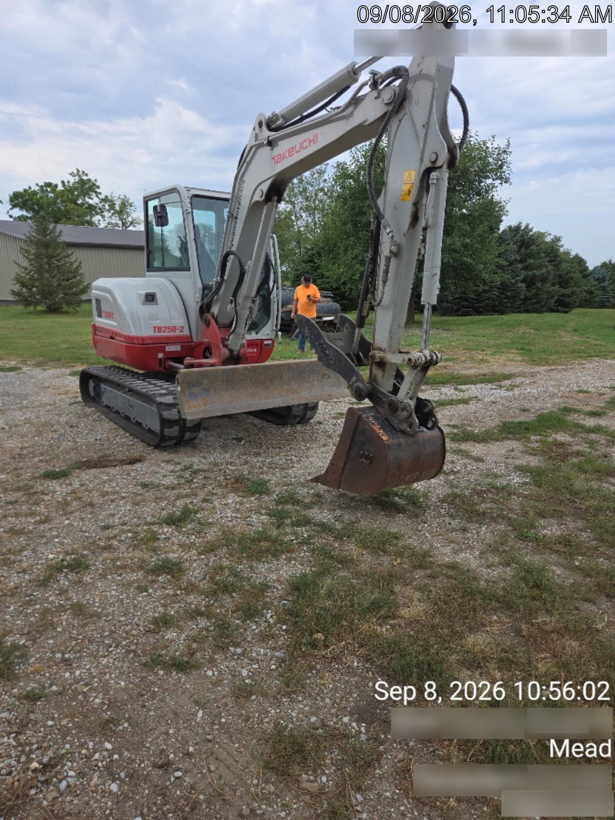 2025 TAKEUCHI TB250-2CR