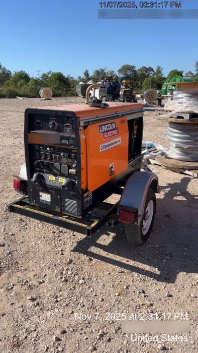 2022 Lincoln Electric LE400 Kubota V1505, Trlr, Cable Rack, Light Kit, ES Decals, T3