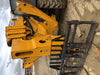 2019 JCB 510-56 Enclosed Cab, 74 HP, Solid Tires, Worklights, Beacon, Aux Hydraulics, Lifting Eye w/66" Carriage/60" Forks