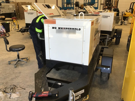 2019 Multiquip DLW400ESA4 Dual Pack, Trailer Mounted