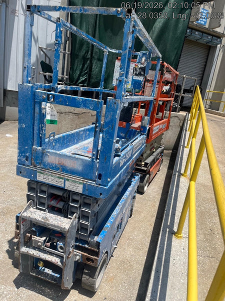 2020 Genie GS-1930 Solid Non Marking Tires, Beacon, Folding rails with half height swing gate
