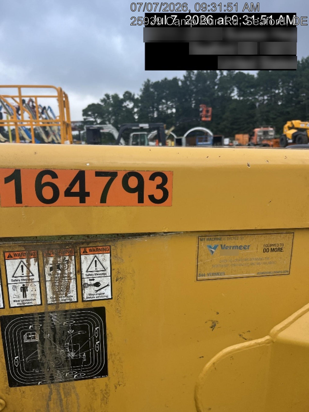 2021 VERMEER BC1000XL Diesel