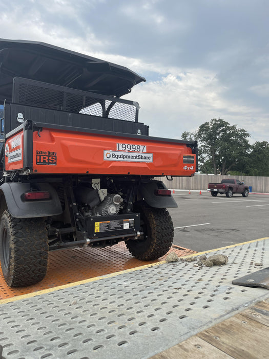 2022 Kubota RTV-X1140W-H Plastic Canopy, Windshield Acrylic Clear, LED Strobe Light, Wire Harness Kit, Back up Alarm