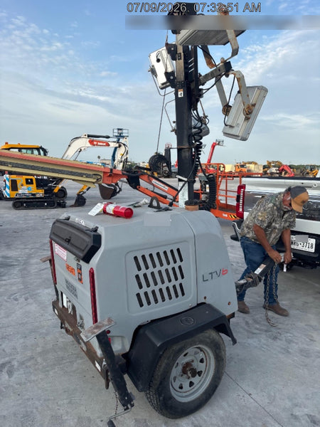 2019 Wacker Neuson LTV6K-LED LTV6K Light Tower, LED 300W, Telematics EQ SH Kubota