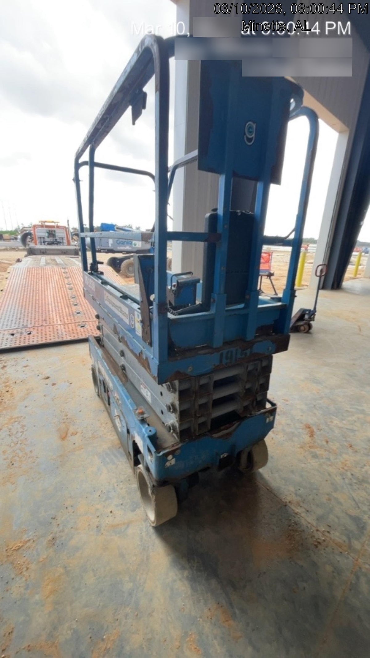 2018 Genie GS-1930 Genie GS-1930 Scissor Lift w/Standard Options