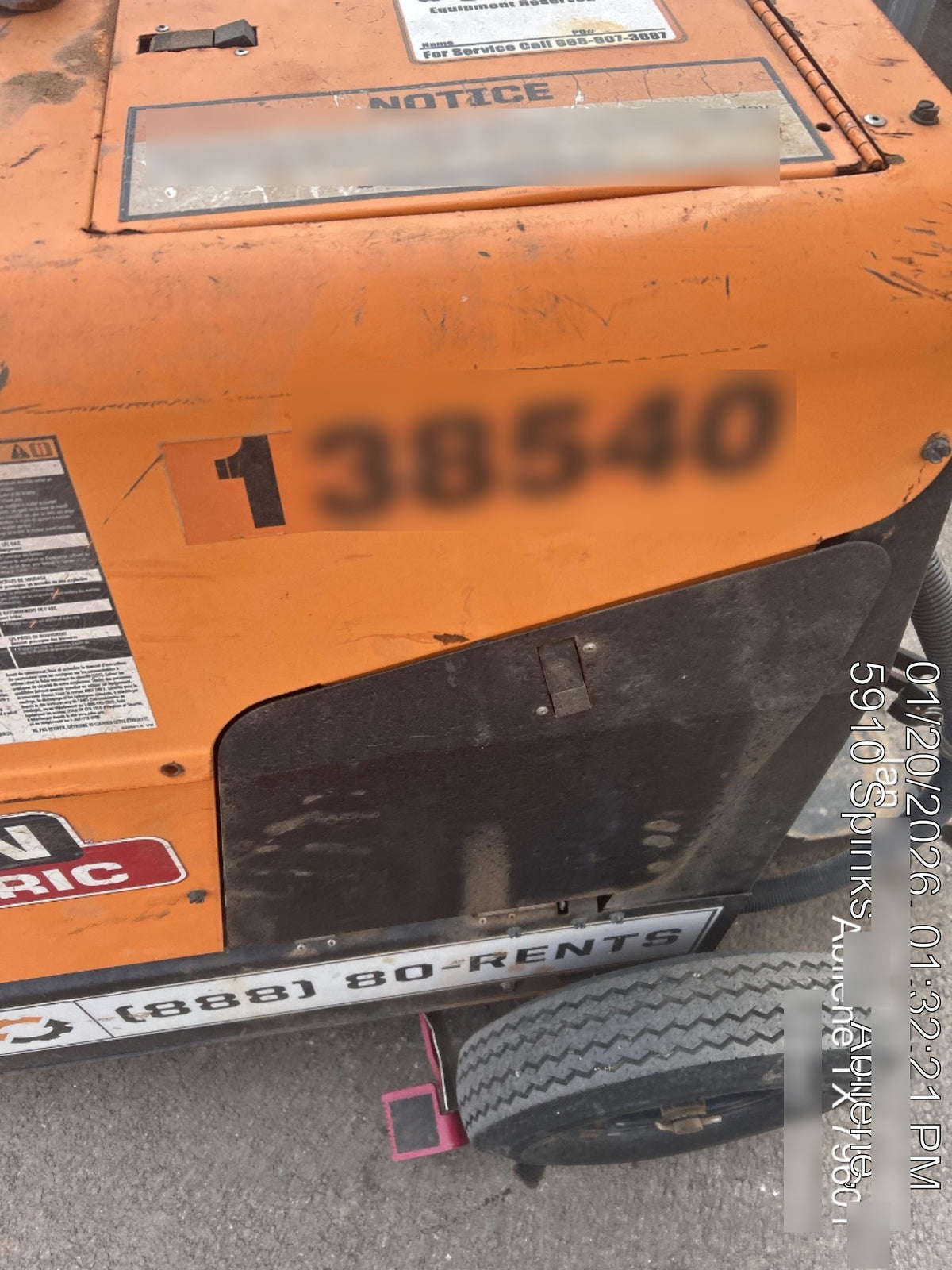 2021 Lincoln Electric Ranger 305 LPG 305 Welder
